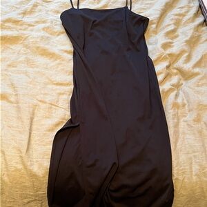 H&M Black Strapless Dress